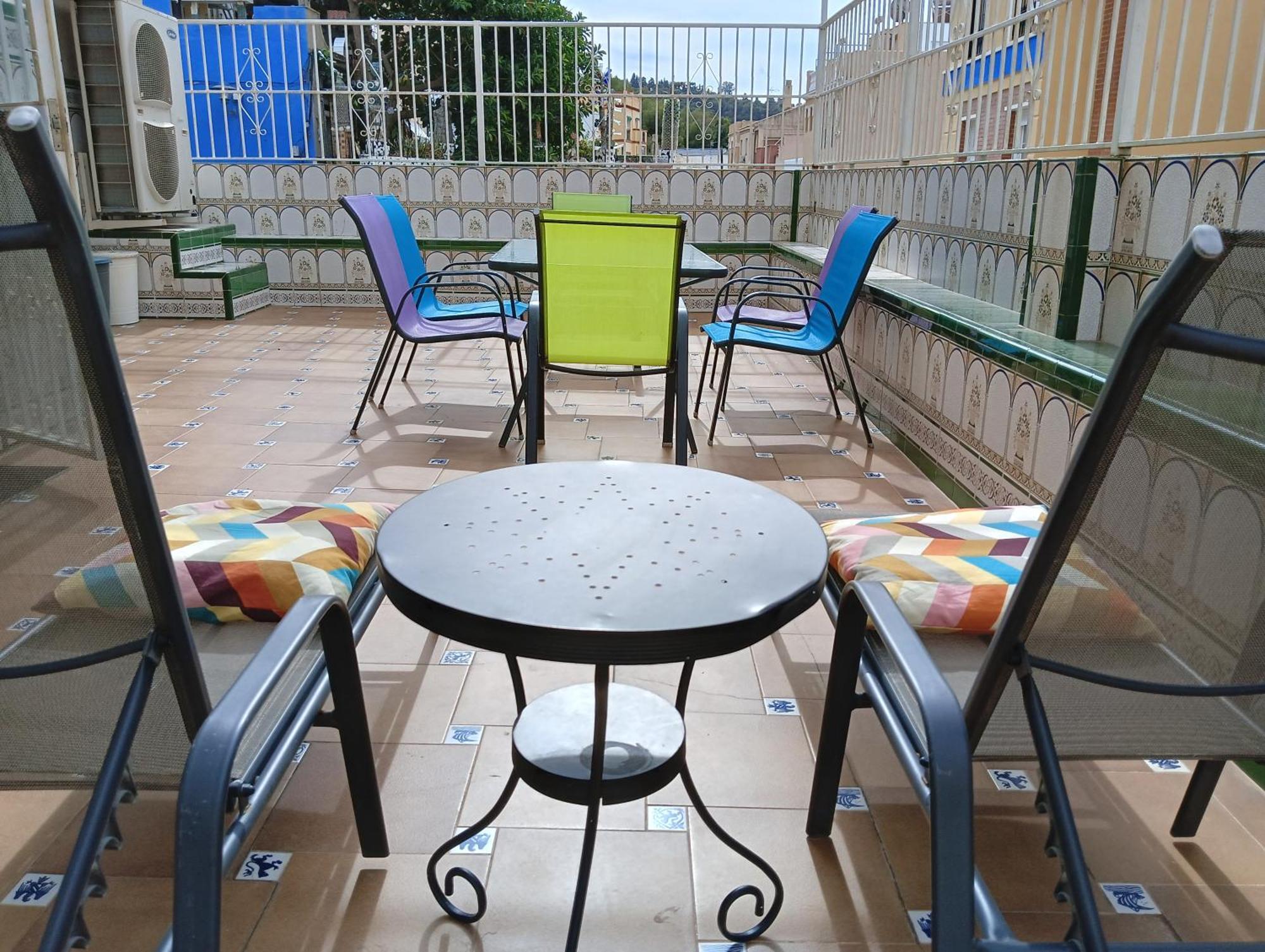 Piso Centrico 1.5Km Playa Con Gran Terraza +Vistas Appartement Málaga Buitenkant foto